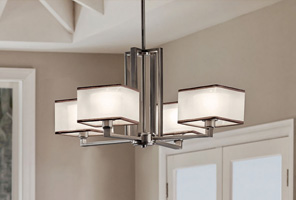 Chandeliers at Bright Light Design Center